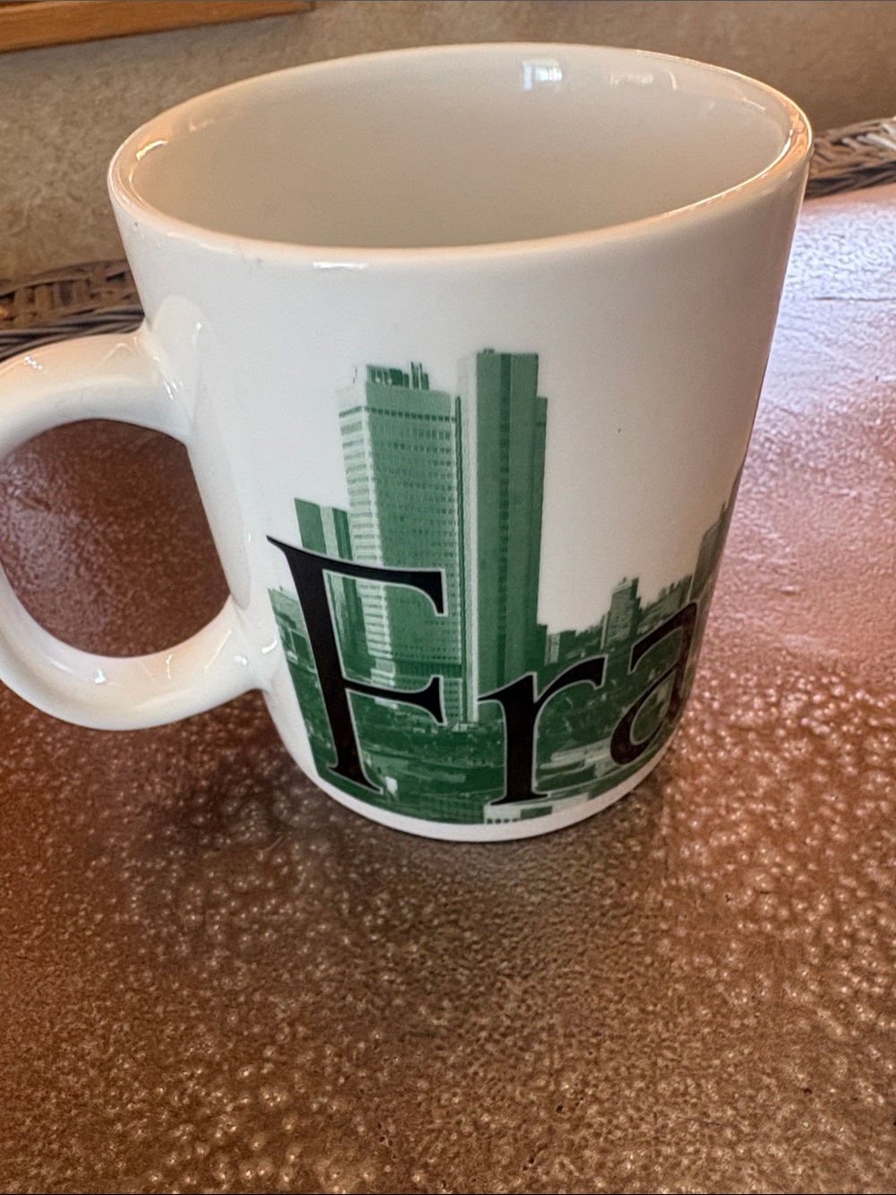Starbucks Coffee Frankfurt City Mug Collector Series 16 OZ; EUC